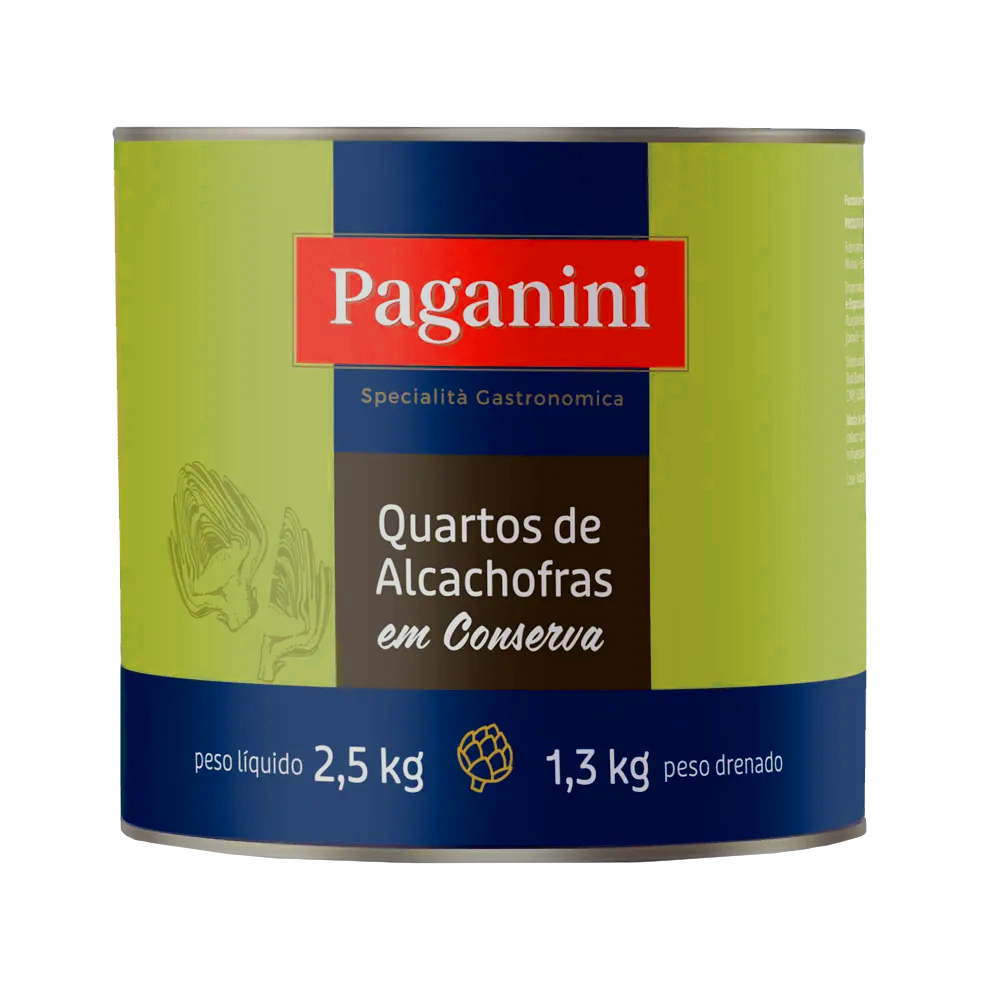 Quartos de Alcachofra em Conserva Paganini