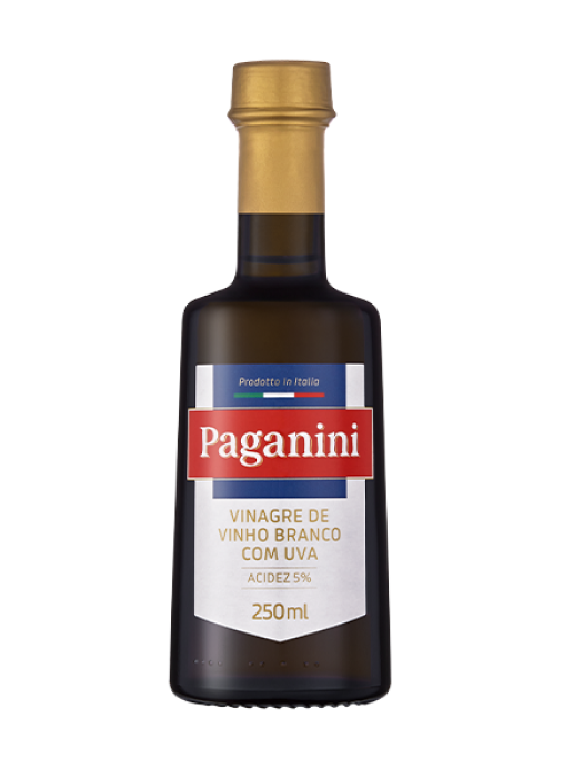 Vinagre de Vinho Branco com Uva Paganini
