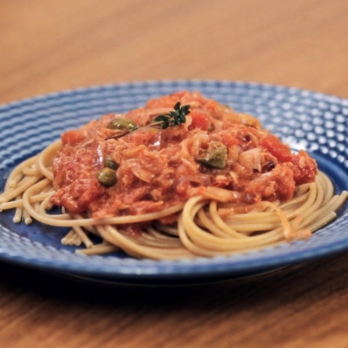 Spaghetti Integral com atum